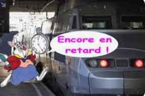 train en retard